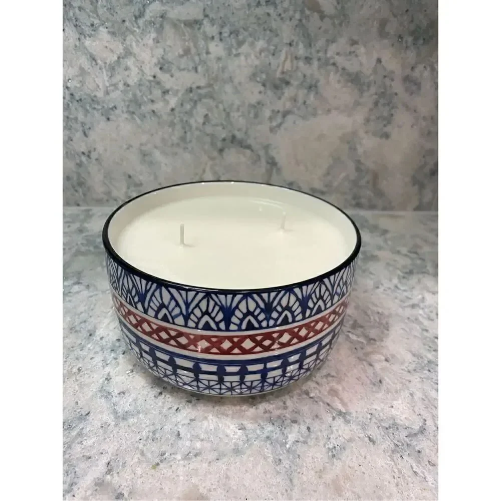 Stoneware Bowl Coconut Candle